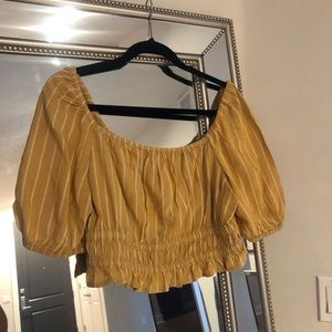 Arizona Jean Company. Stripe crop top.